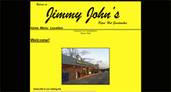 Desktop Screenshot of jimmyjohns1940.com